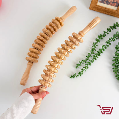 عصا تدليلك الجسم الخشبية