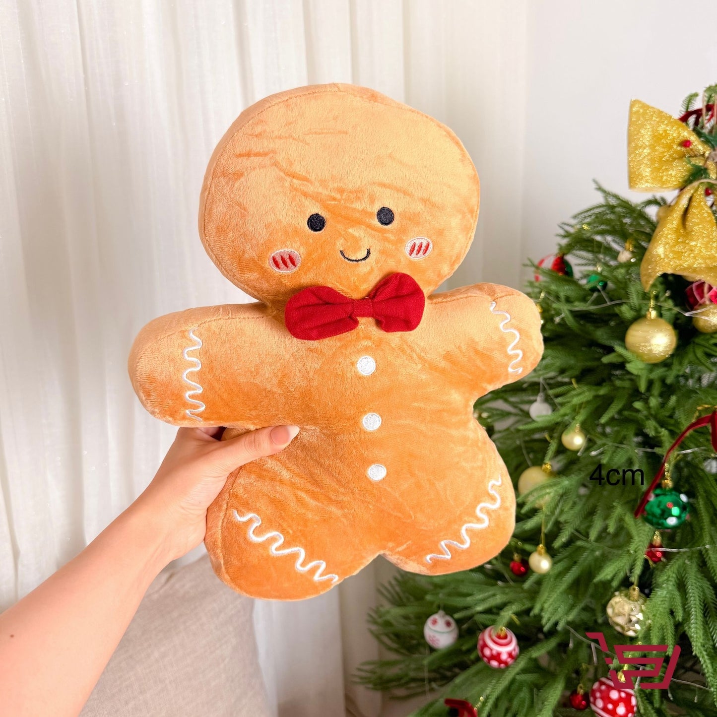 دمية رجل كعكة الزنجبيل الكريسماس