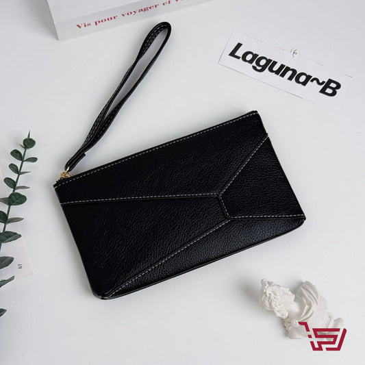 حقيبة ومحفظة نقود جلد