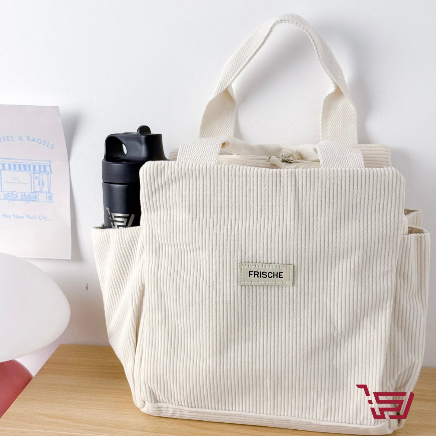 حقيبة لانج بوكس حرارية مخمل