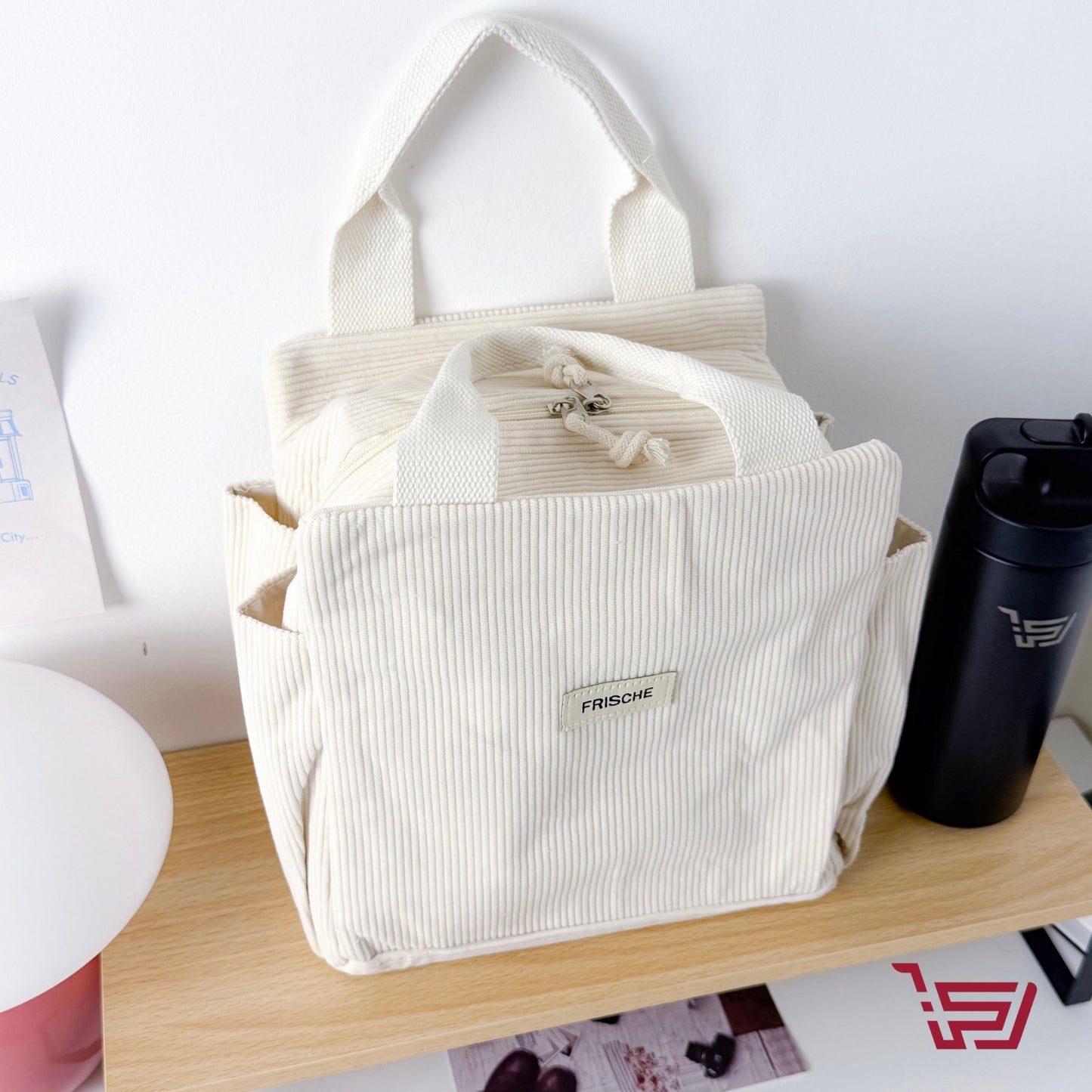 حقيبة لانج بوكس حرارية مخمل