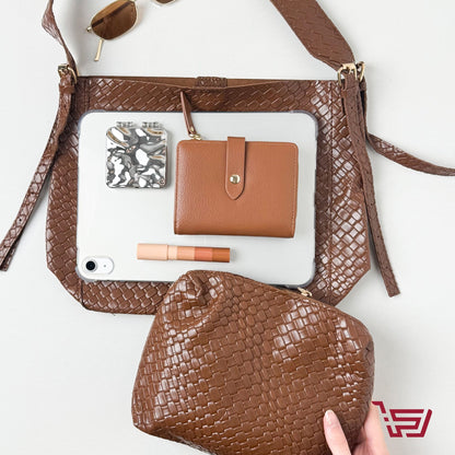 توت باك جلد مع محفظة