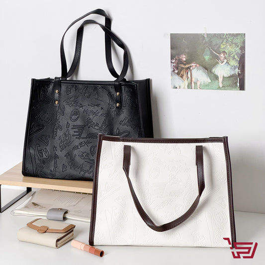 حقيبة يد جلد