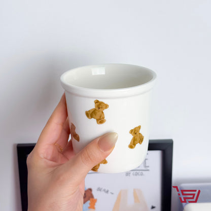 كوب سيراميك الدب teddy bear