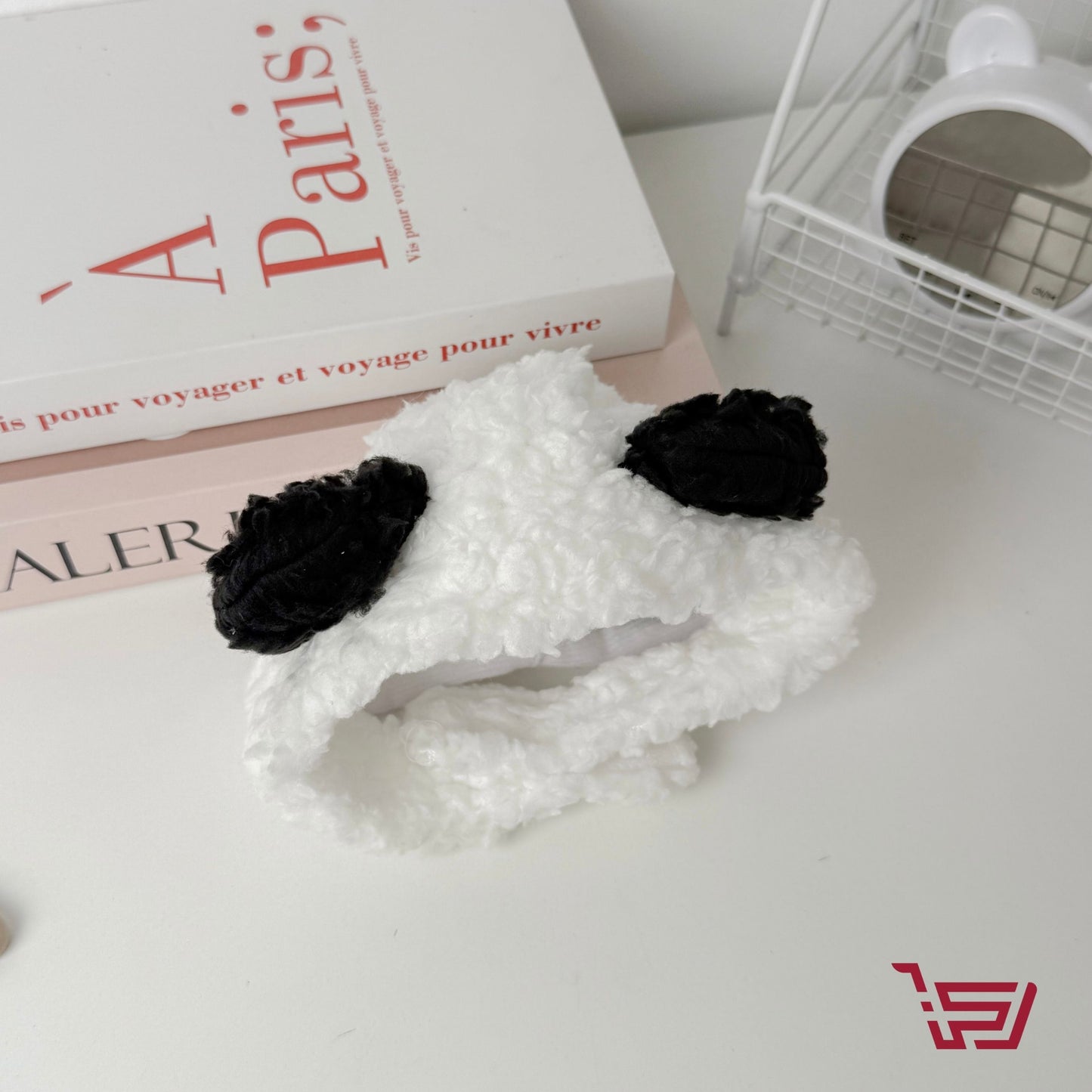 قبعة باندا للقطط