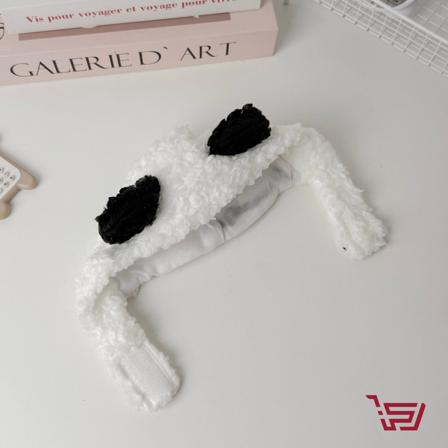 قبعة باندا للقطط