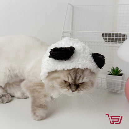 قبعة باندا للقطط