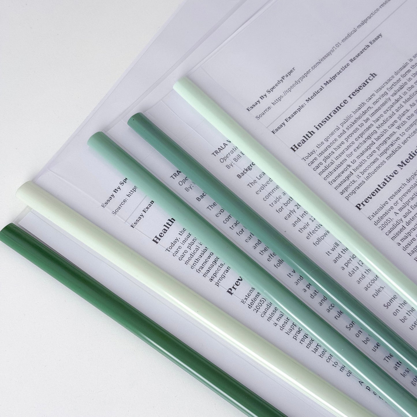 سيت حافظة اورق مع مشبك سحب