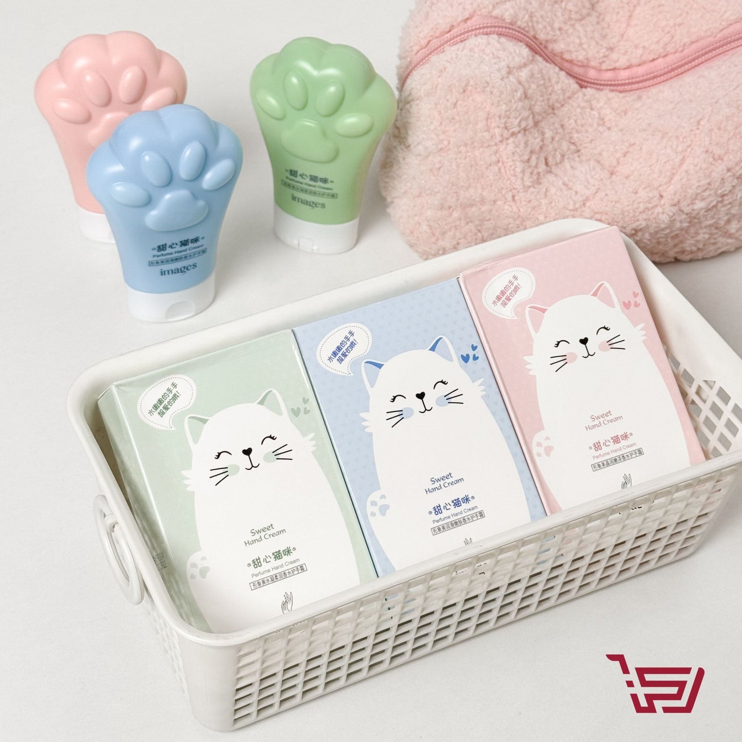 كريم ترطيب اليدين القطة