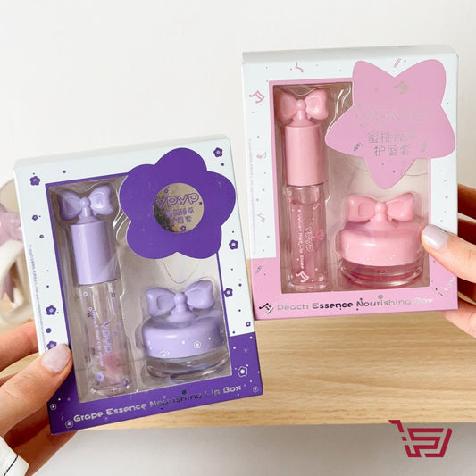 سيت مرطب وملمع شفاه  Lip Gloss