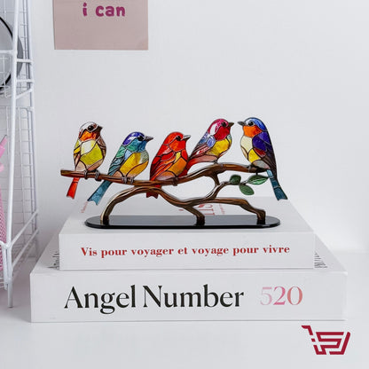 طيور ملونة للديكور