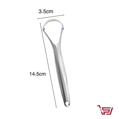 اداة تنظيف اللسان مع الفولاذ المقاوم لصدأ