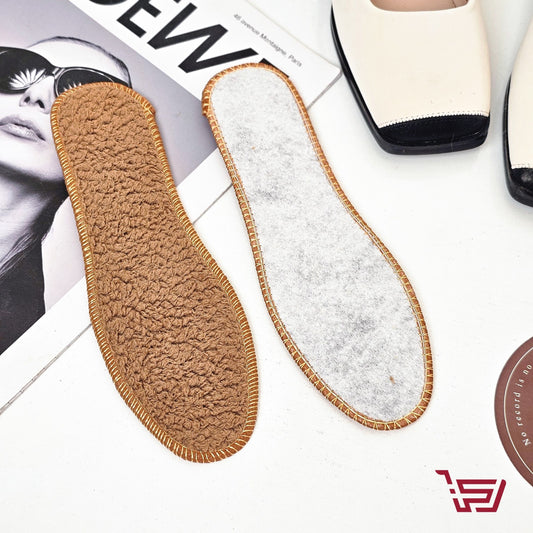 وسادة احذية من الصوف