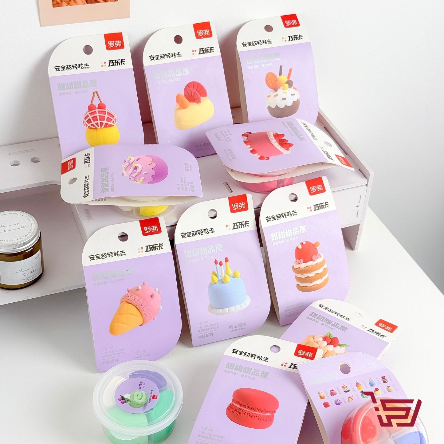 طين اصطناعي لصناعة الحلويات Clay Molds