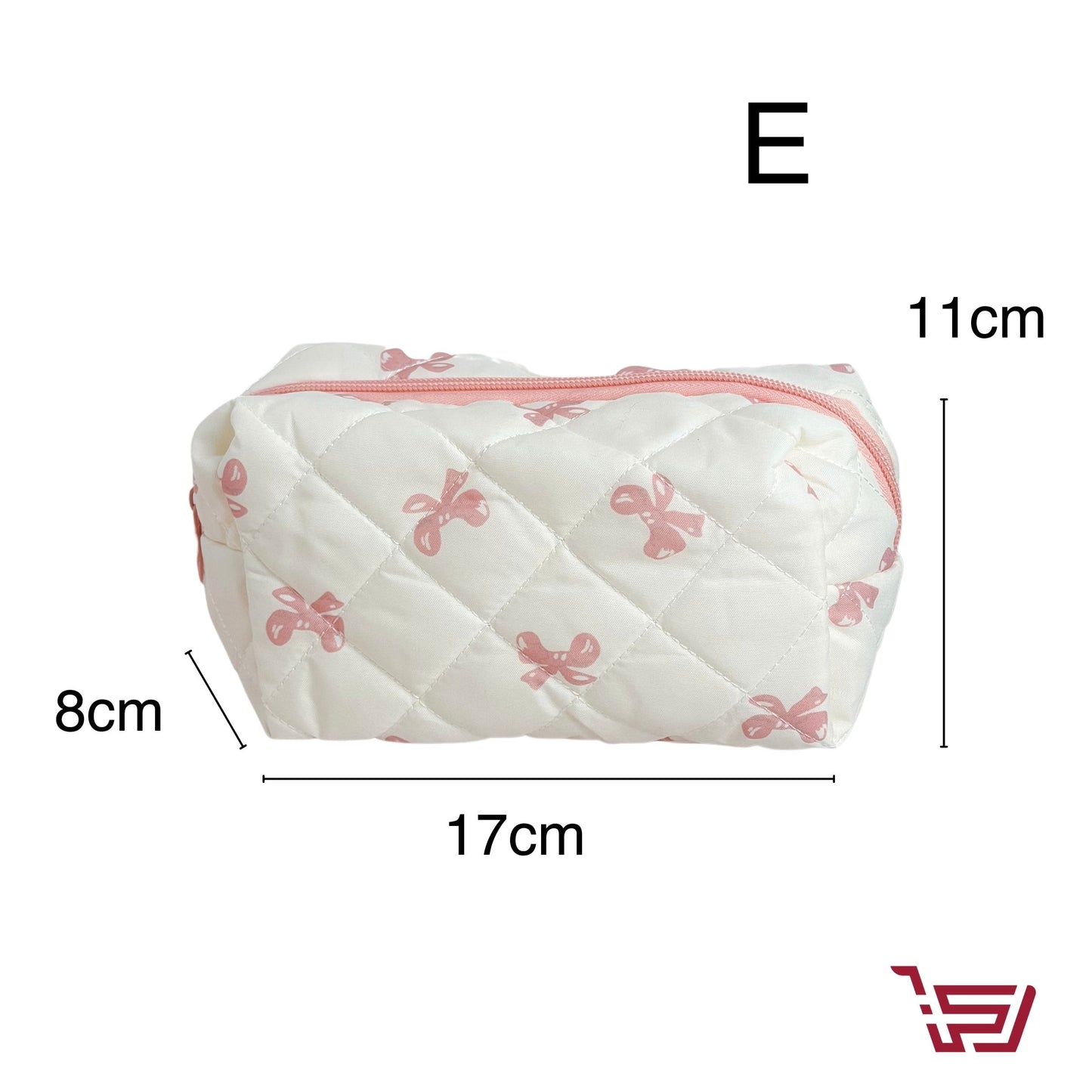 محفظة مكياج بطبعات مختلفة