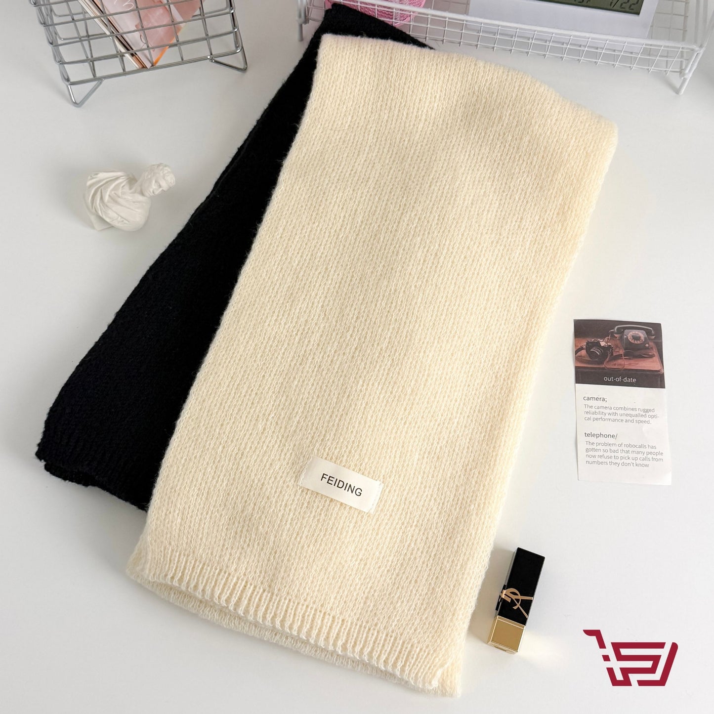 وشاح شتوي سادة