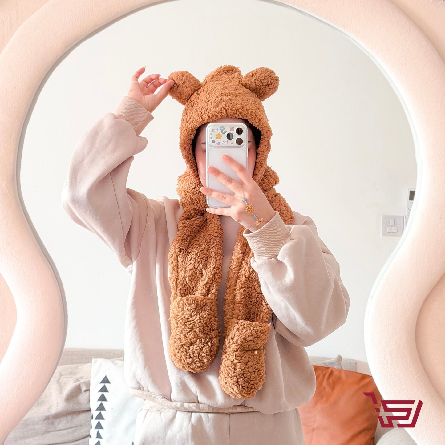 قبعة صوف الدب