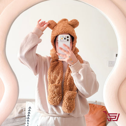 قبعة صوف الدب