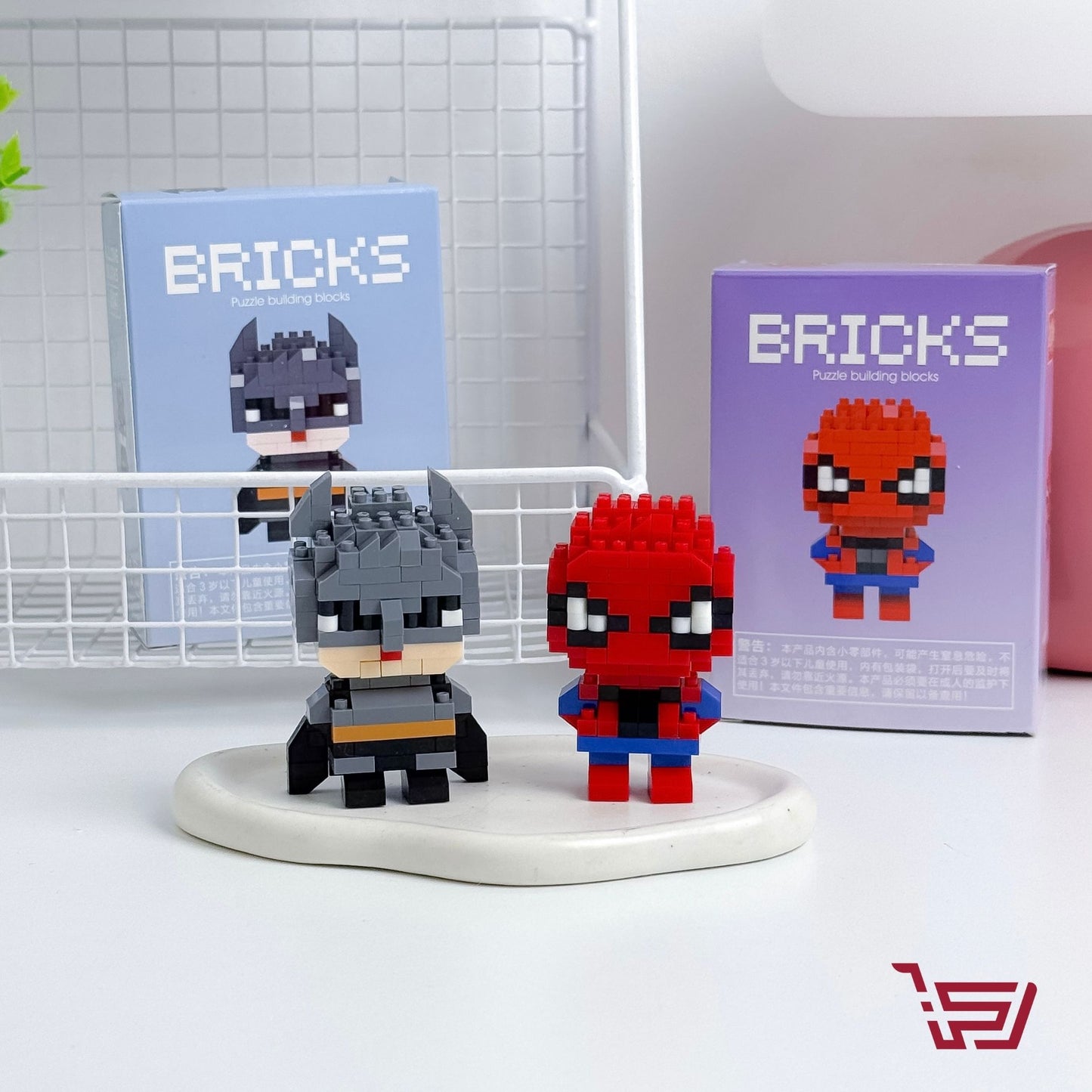 ليغو مكعبات بناء شخصيات ابطال خارقين صغير