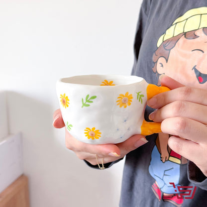 كوب سيراميك ورد