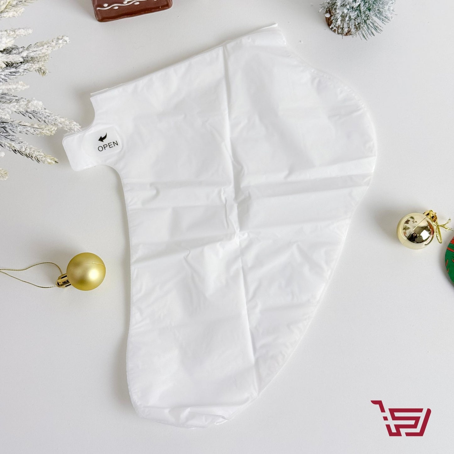 ماسك قدم كريسمس