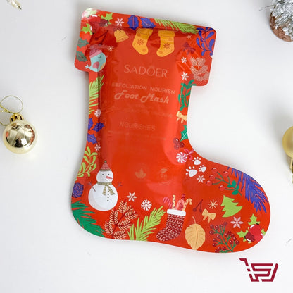 ماسك قدم كريسمس