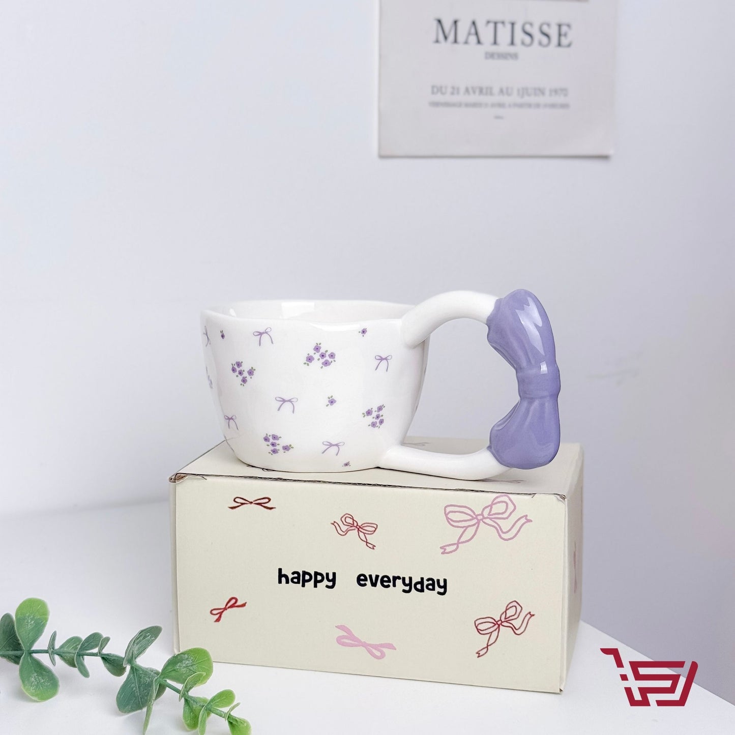 كوب سيراميك الفيونكة كبير