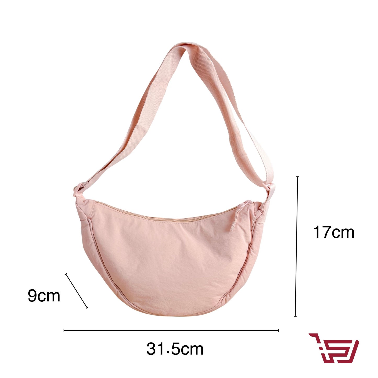 حقيبة كتف قماش صغيرة