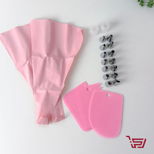 سيت ادوات تزيين الحلويات 21 قطعة