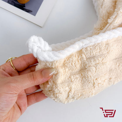 منشفة شعر مايكروفايبر كبيرة