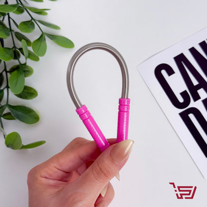 اداة ازالة الشعر الوجه من الستانلس ستيل مع مقبض