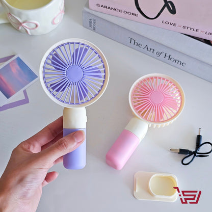 مروحة شحن يدوية صغيرة