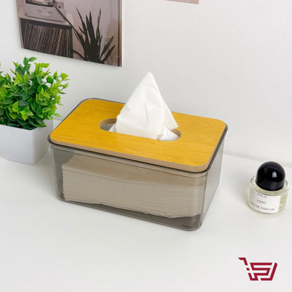 حافظة مناديل خشب