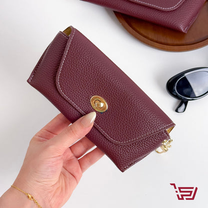 حافظة نظارات جلد