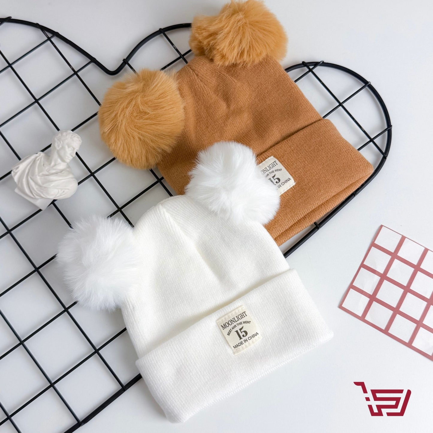 قبعة اطفال دب