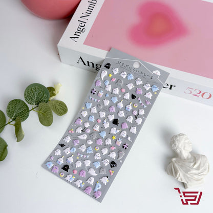 شيت ملصقات بأشكال متعددة