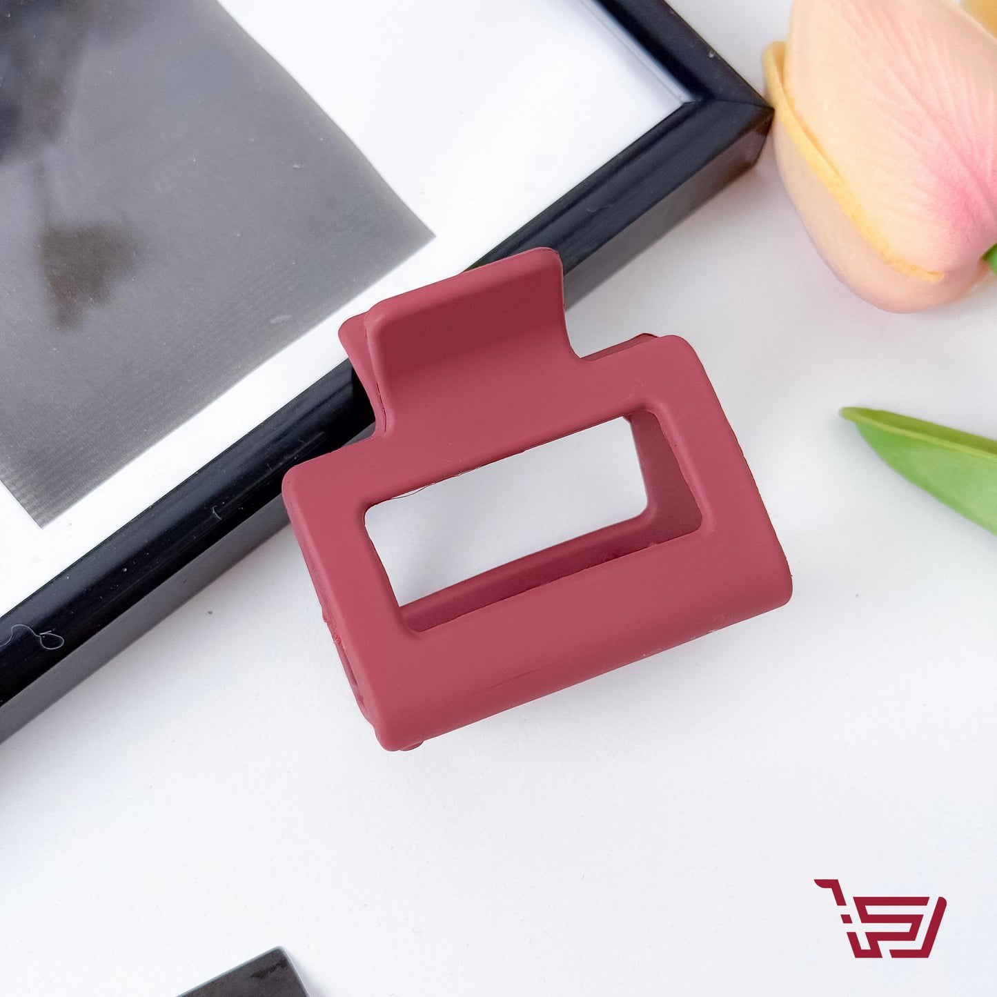 مشبك شعر مستطيل