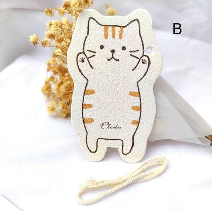 اسفنجة غسيل صحون باشكال قطط