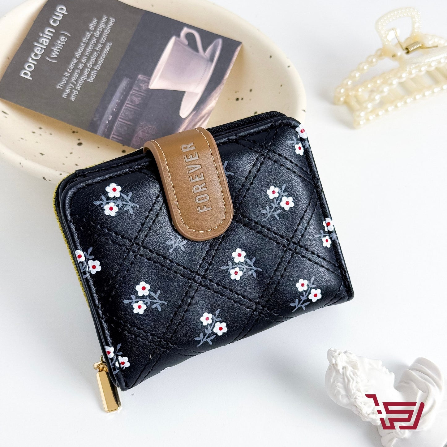 محفظة نقود ورود