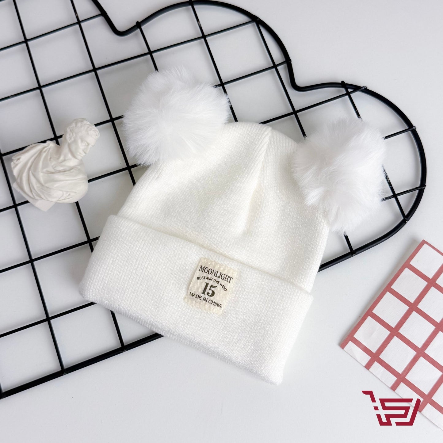 قبعة اطفال دب