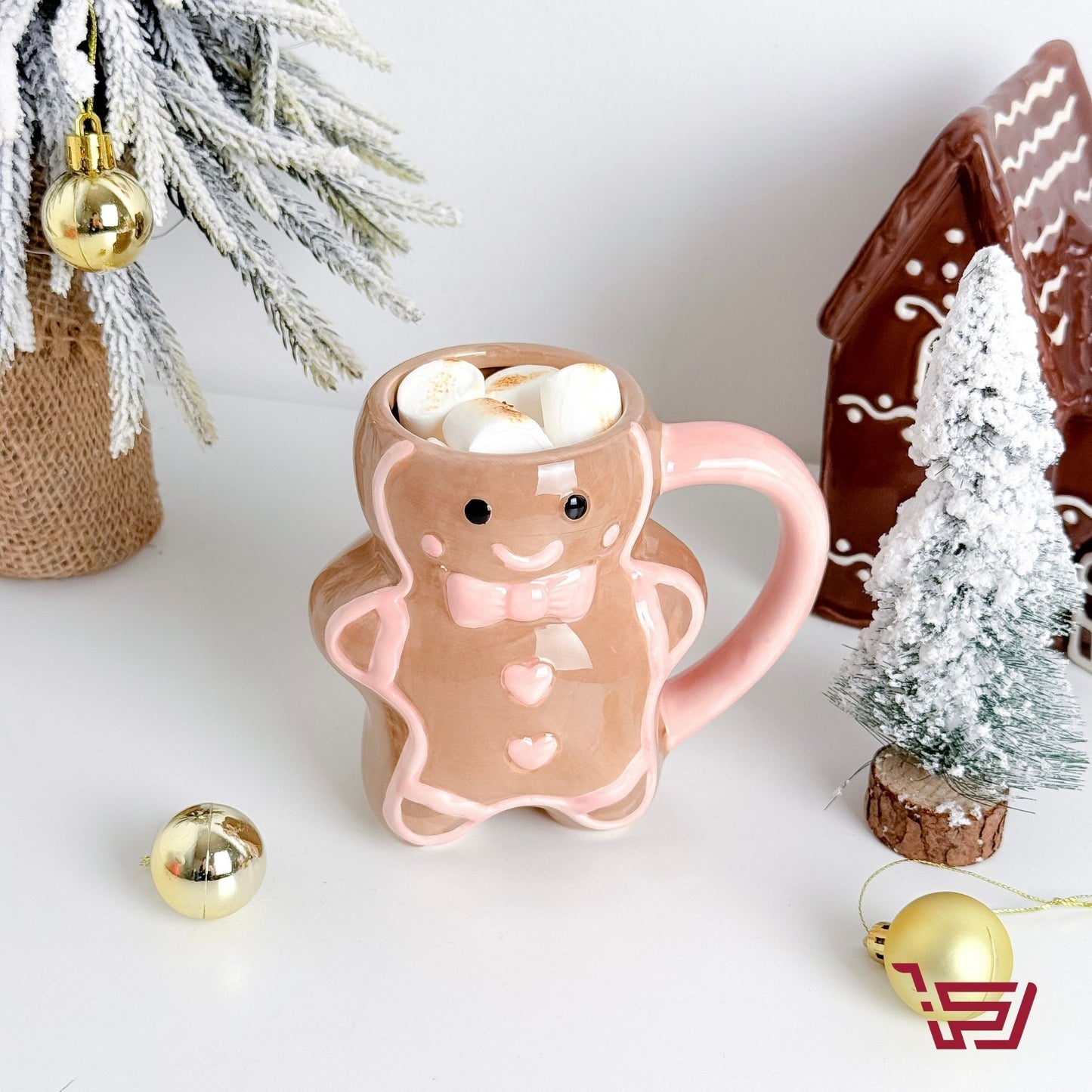 كوب سيراميك رجل البسكويت