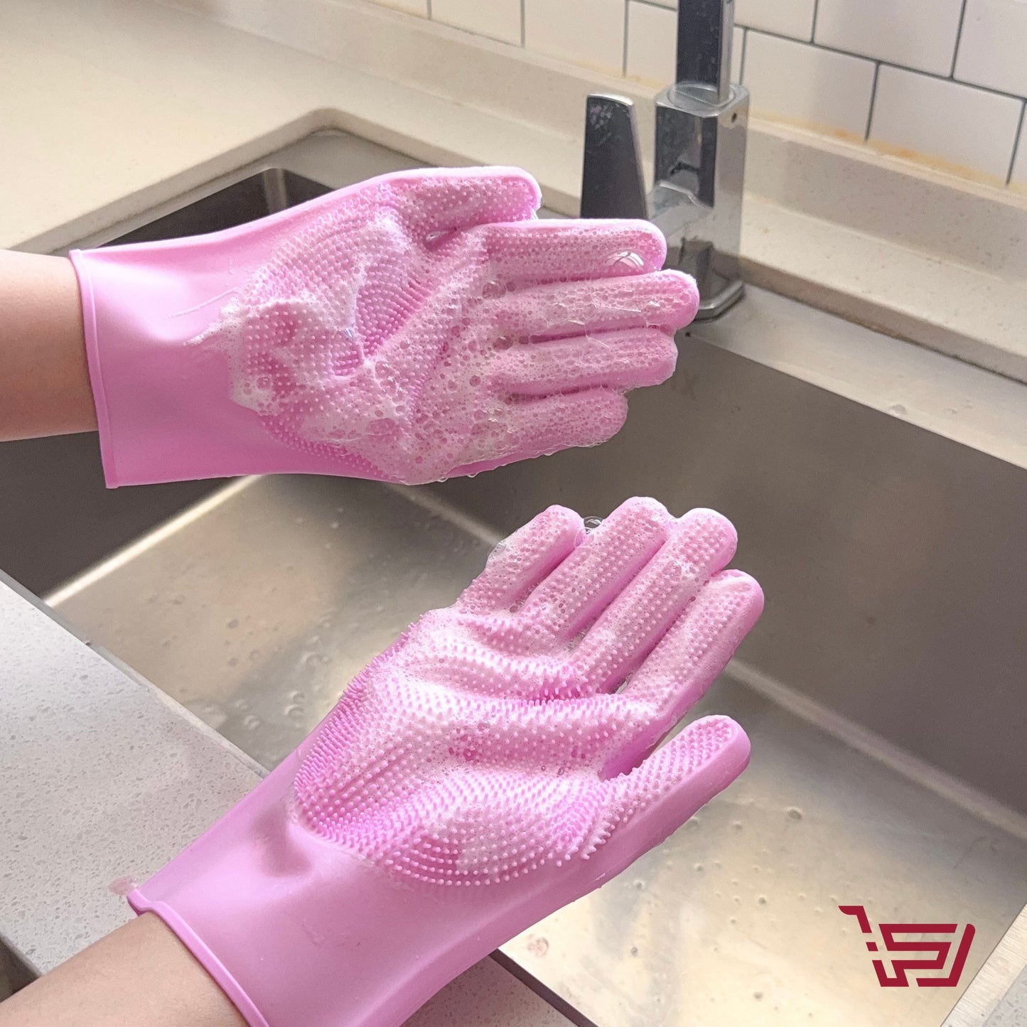 كفوف غسيل الصحون سيليكون