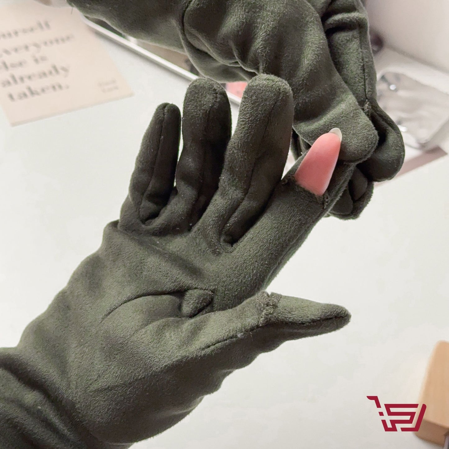 كفوف صوف ناعمة