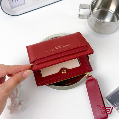 محفظة نقود وبطاقات بجبوب متعددة