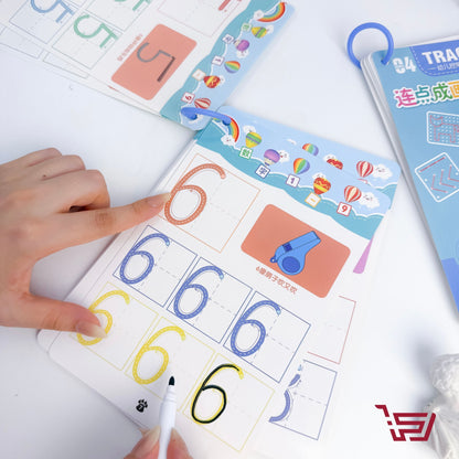 دفتر صغير لتدريب الاطفال على الكتابة