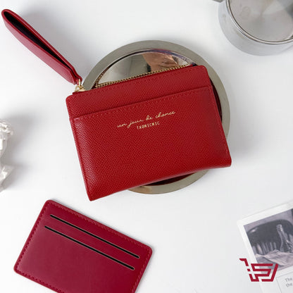 محفظة نقود وبطاقات بجبوب متعددة