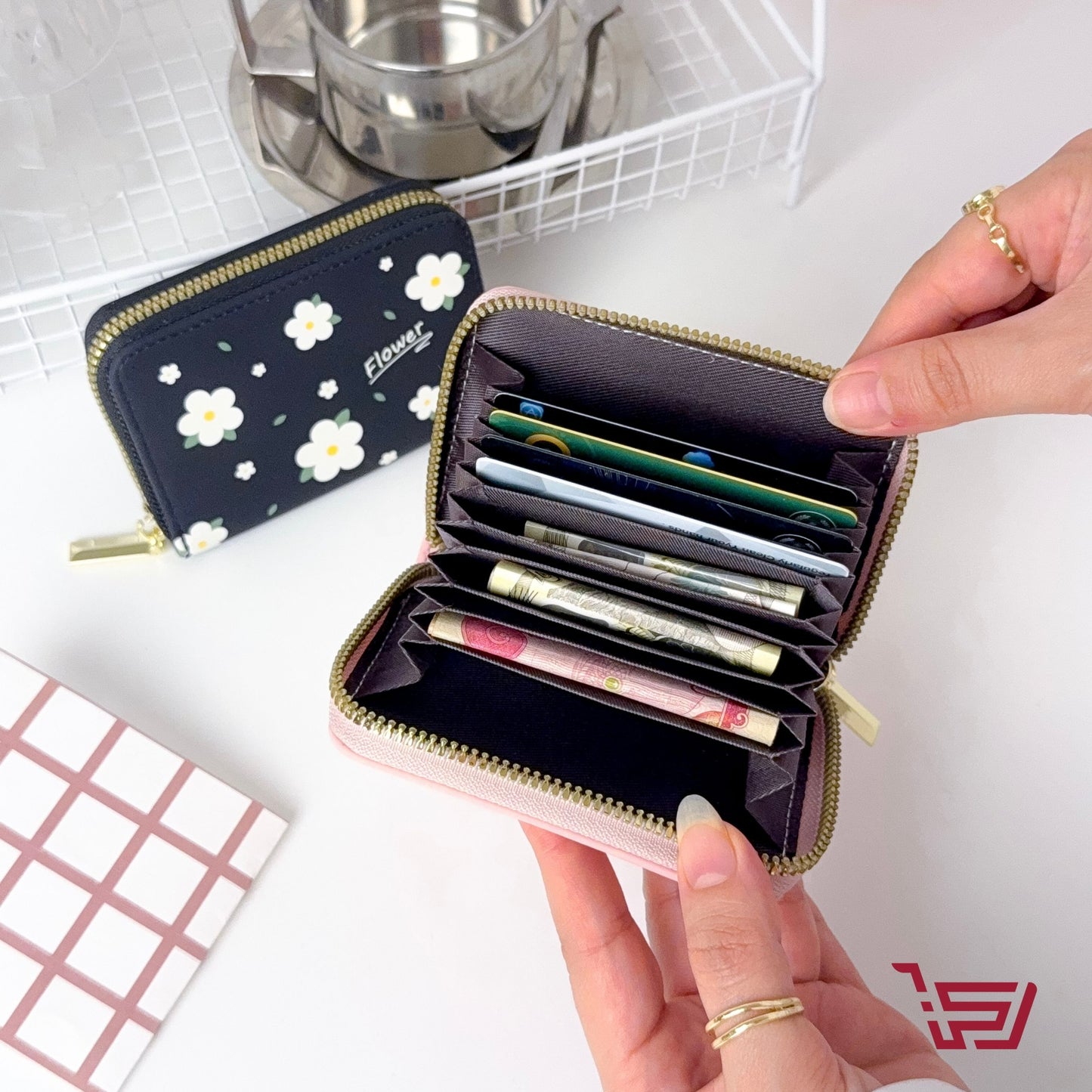 محفظة نقود الورد