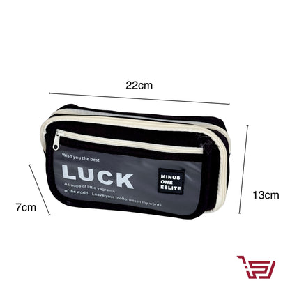 محفظة اقلام Luck