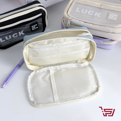 محفظة اقلام Luck