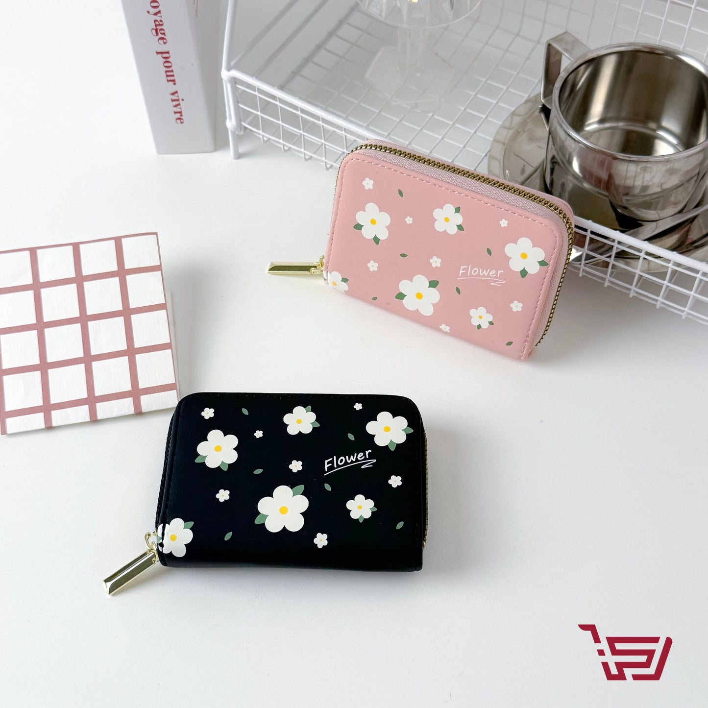 محفظة نقود الورد